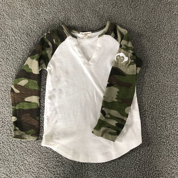 camo baseball shirt